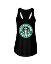 Butter and Coffee Ladies Racerback Tank